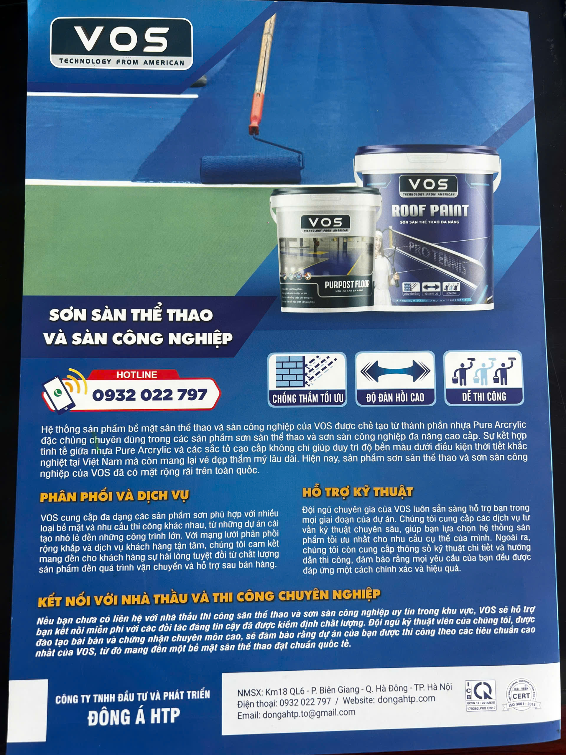 Sơn kẻ vạch sàn thể thao PickleBall VOS 04 ( 5L) Sơn kẻ vạch sàn thể thao PickleBall VOS 04 ( 5L)